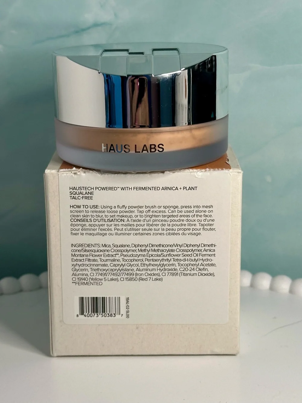HAUS LABS Bio-Bluring Powder .24oz Deep Honey, New in box